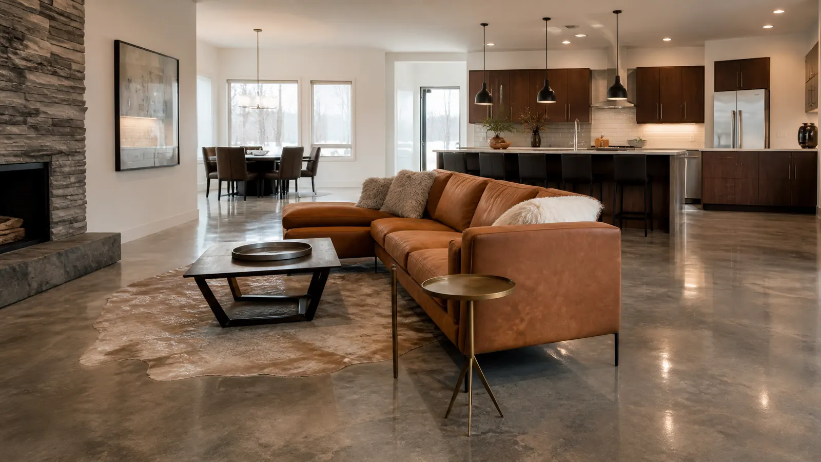 Polished Concrete vs Tiles: The Best Flooring for Gold Coast Homes